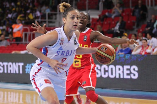 Mondial 2014_Jelena MILOVANOVIC (Serbie) vs. Angola_FIBA
