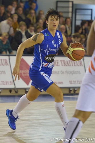 LFB_2013-2014_Anaïs LE GLUHER-CANO (Basket Landes)_Romain CHAIB