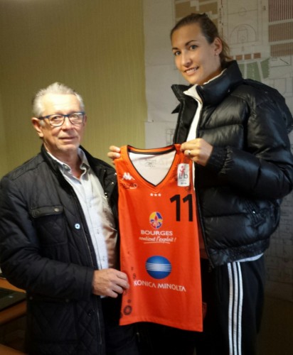 LFB_2014-2015_Pauline LO & Pierre FOSSET (Bourges)_tangobourgesbasket.com