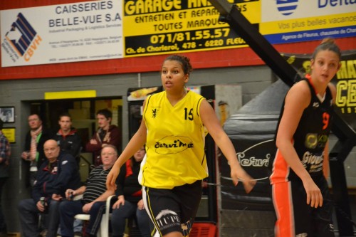 Belgique_2014-2015_Lisa MUKEBA (Fleurus) vs. Willebroek_CEP Fleurus