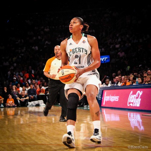 WNBA_2014_Alexandria MONTGOMERY (New York)_KeezCam