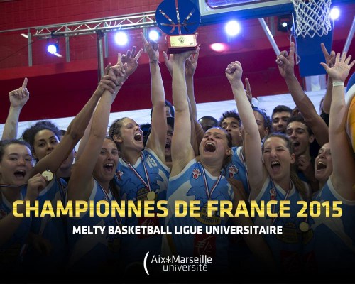 Aix-Marseille champion universitaire 2014-2015_Section Aix-Marseille Universitaire