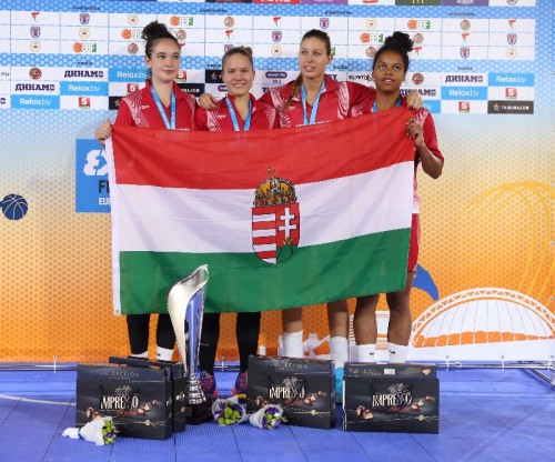 Hongrie champion u18 3x3 FIBA Europe