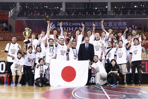 Asie 2015_Japon vainqueur_FIBA Asie