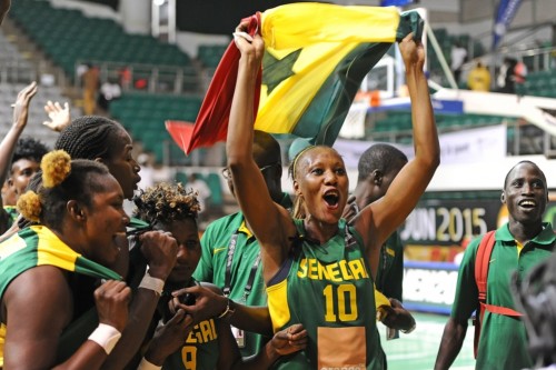 Afrobasket 2015_célébration Sénégal_FIBA Afrique