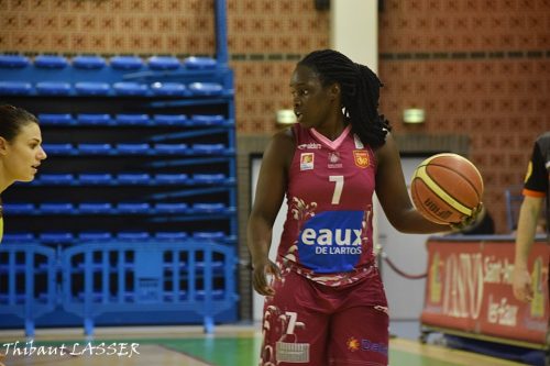 LFB_2015-2016_Elodie MENDY (Arras) @Hainaut Basket_Thibaut LASSER