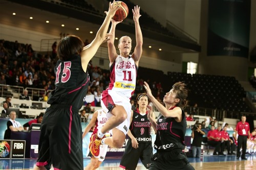 Mondial 2014_Katerina ELHOTOVA (Rép. Tchèque) vs. Japon_FIBA