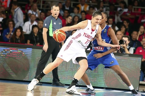 Mondial 2014_Nevriye YILMAZ (Turquie) vs. France_FIBA