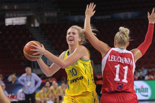 Mondial 2014_Rachel JARRY (Australie) vs. Biélorussie)_FIBA