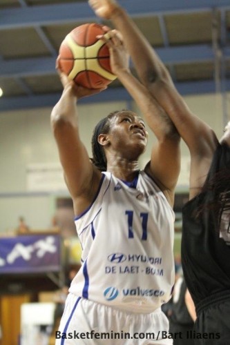 Belgique_2014-2015_Latoya DRAKE (Boom) vs. Ste Catherine-Wavre_Bart ILIAENS