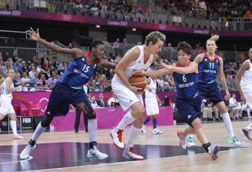 Jeux Olympiques 2012 Phase de poule France-Grande Bretagne
