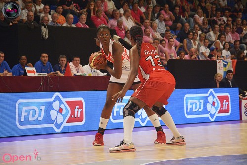 LFB_2014-2015_Christelle DIALLO (Lyon) vs. Mondeville 4_Laury MAHE