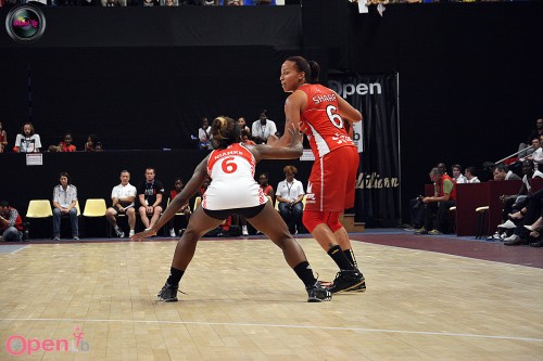 LFB_2014-2015_KB SHARP (Mondeville) vs. Lyon 3_Laury MAHE