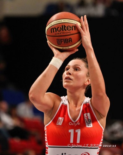 LFB_2014-2015_Margaux GALLIOU-LOKO (Lyon) vs. Mondeville_Jérôme LE BRIS