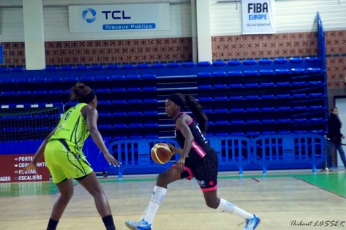 LFB_2014-2015_Marie MANE (Toulouse) vs. Hainaut Basket_Thibaut LASSER