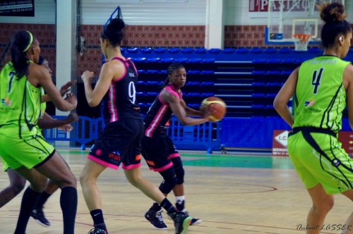 LFB_2014-2015_Olivia EPOUPA 2 (Toulouse) vs. Hainaut Basket_Thibaut LASSER