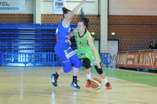 LFB_2014-2015_Shona THORBURN (Hainaut Basket) vs. Montpellier_Daniel LEMOINE