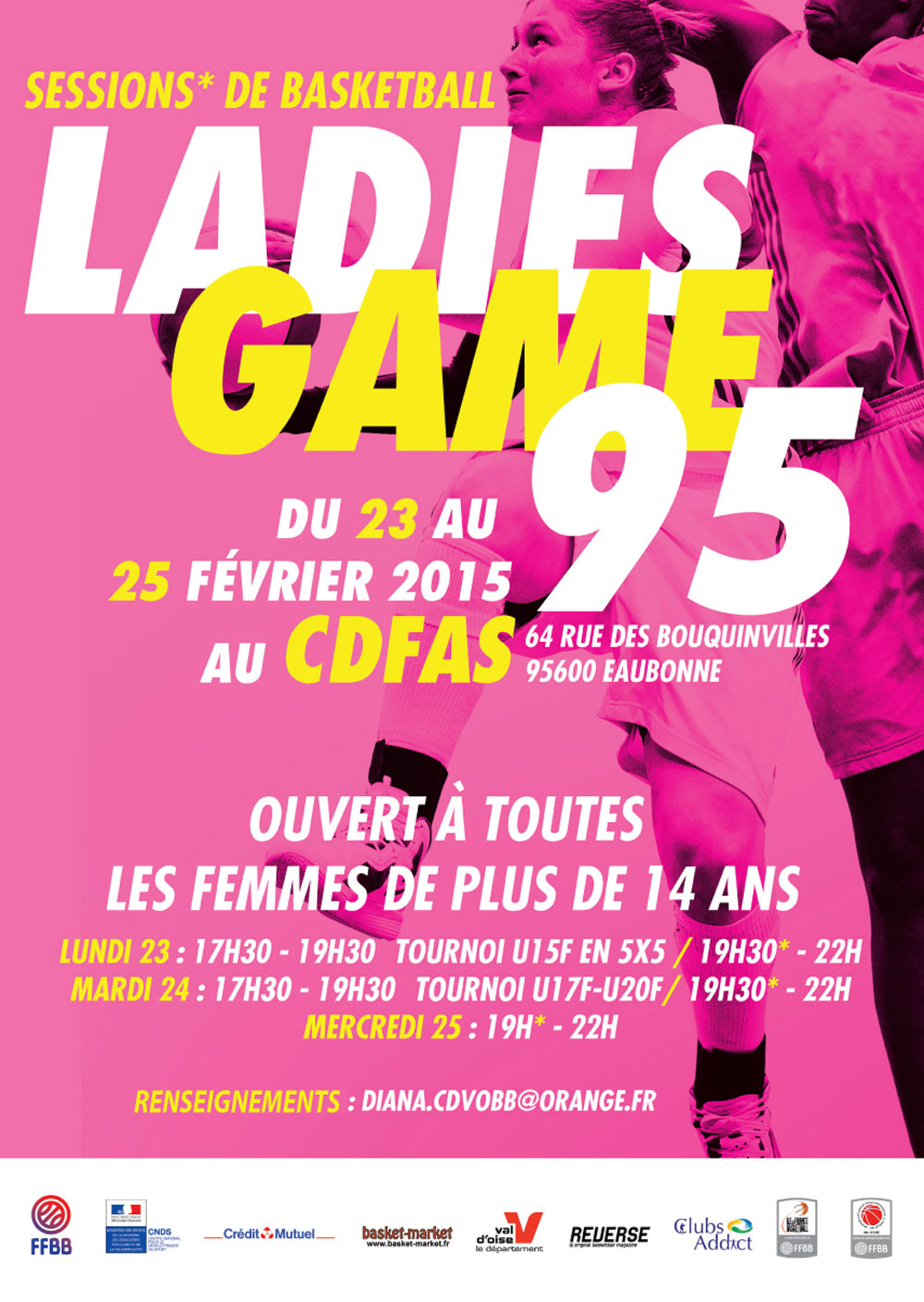 Compte-rendu de l’édition 2015 du Ladies Game 95