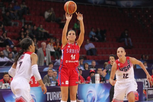 Mondial 2014_Ana DABOVIC (Serbie) vs. Etats-Unis_FIBA