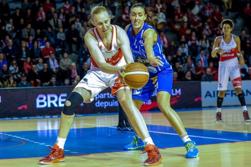 LFB_2014-2015_Ann WAUTERS (Villeneuve) vs. Basket Landes_Emmanuel ROUSSEL