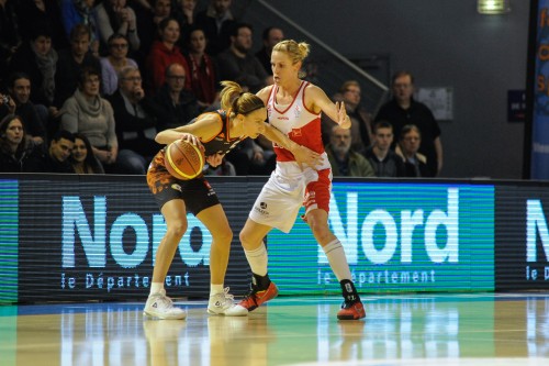 LFB_2014-2015_Paoline SALAGNAC (Bourges) @Villeneuve_Emmanuel ROUSSEL