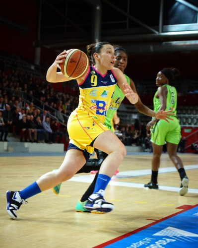 LFB_2014-205_Aurélie CIBERT (Calais) vs. Hainaut Basket_Jean-Philippe CARLIER