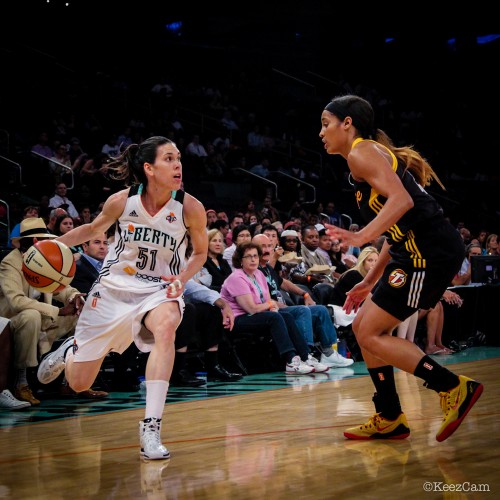 WNBA_2014_Anna CRUZ (New York) vs. Tulsa_KeezCam