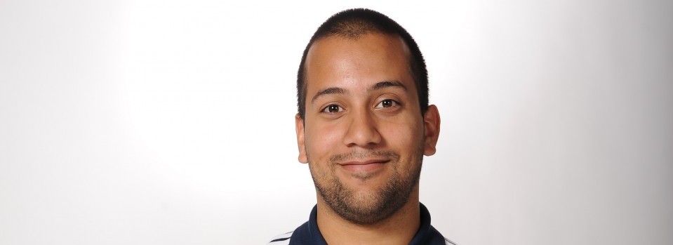 John PATINO (Reims) avec l’équipe de France masculine U20 cet été