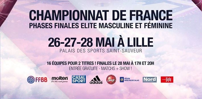 Les phases finales universitaires élite à Lille du 26 au 28 mai !