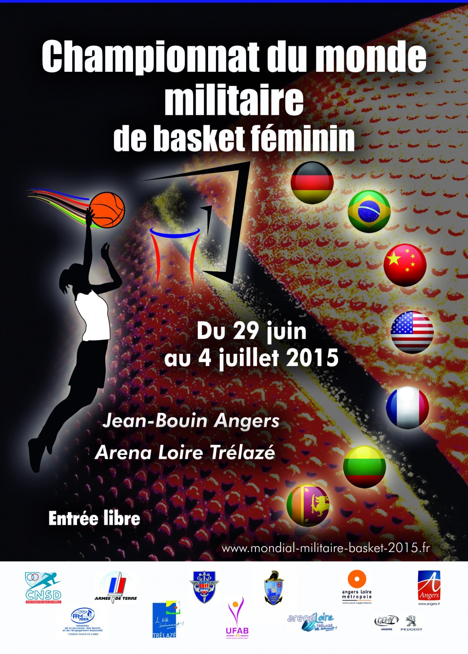 Mondial militaire 2015 : Les 12 Bleues sélectionnées