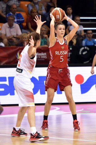 Euro 2015 Evgenia BELYAKOVA FIBA Ciamillo Castoria Rebay