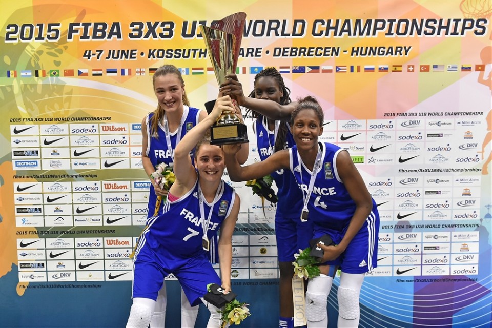 La France qualifiée pour les Mondiaux 3×3 sénior et U18
