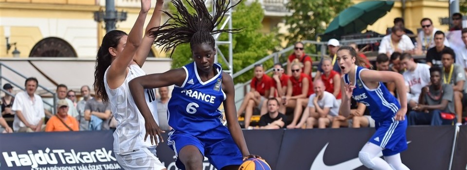 Mondial 3X3 U18 2015 : Les Bleuettes reviennent à hauteur de la Chine