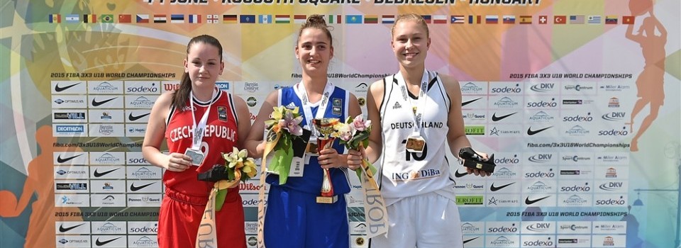 Mondial 3×3 U18 2015 : Lisa BERKANI remporte le concours de meneuses !