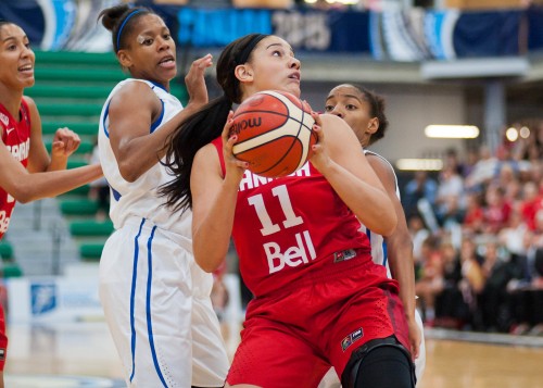 Jeux Panaméricains 2015_Natalie ACHONWA (Canada) vs. Rép. Dominicaine_A.J. LAWRENCE_FIBA Americas