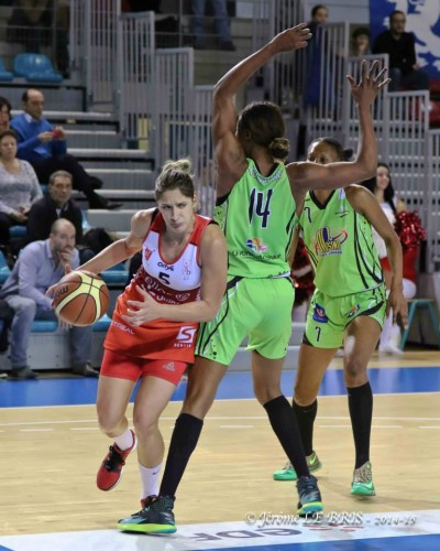 LFB_2014-2015_Kristina BALTIC (Lyon) vs. Hainaut Basket_Jérôme LE BRIS