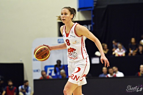LFB_2015-2016_Kim GAUCHER-SMITH (Mondeville) vs. Toulouse_Laury MAHE