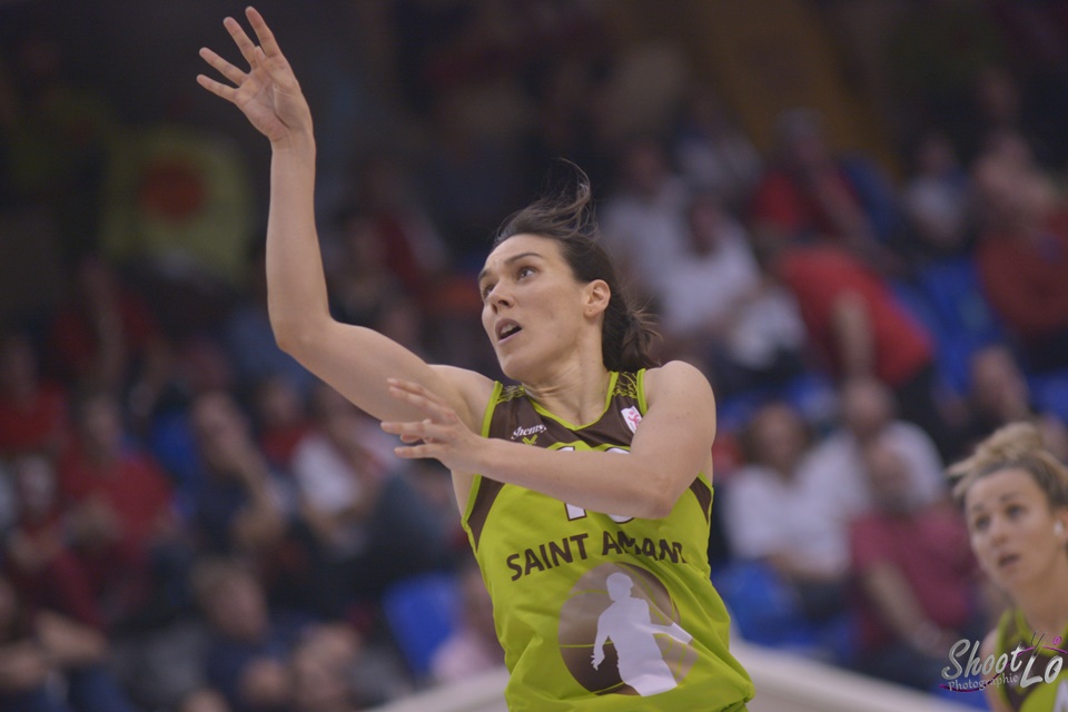 LFB : La rage de vaincre de Laura GARCIA (Hainaut Basket) face à Lyon