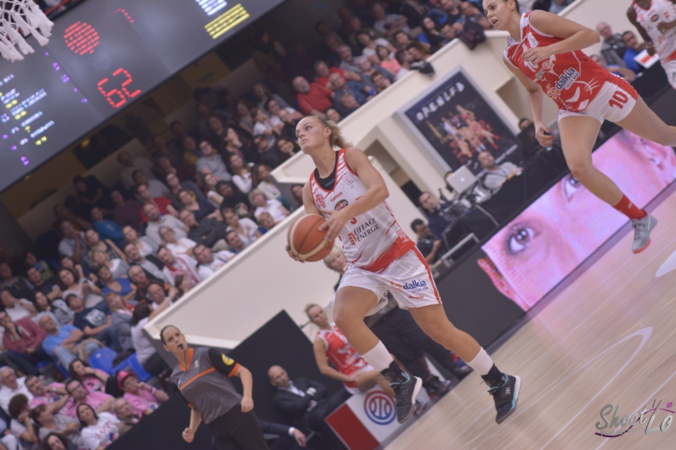 LFB : Villeneuve d’Ascq domine largement Lyon