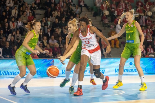 Euroligue_2015-2016_Fatimatou SACKO (Villeneuve d'Ascq) vs. Sopron_Emmanuel ROUSSEL