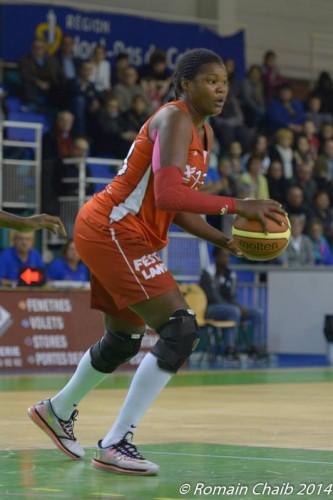 LFB_2014-2015_Sandra DIJON (Mondeville)_Romain CHAIB