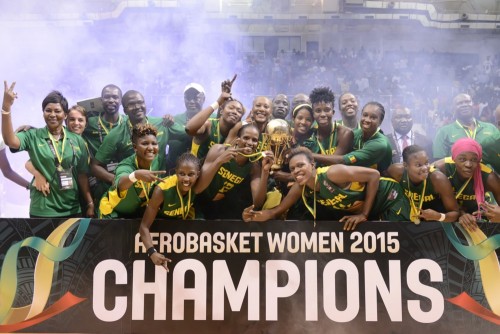 Sénégal champion d'Afrique 2015 FIBA Afrique