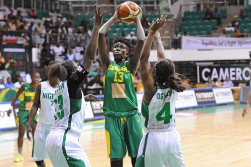 Afrobasket 2015_Oumou TOURE (Sénégal) vs. Nigeria_FIBA