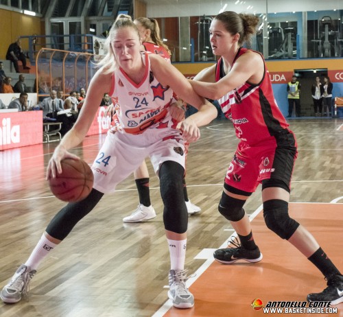 Italie_2015-2016_Gintare PETRONYTE (Naples) vs. Vigarano_Antonello CONTE