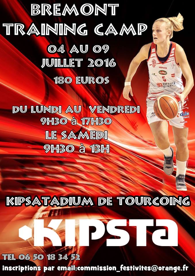 Rendez-vous au camp de Virginie BREMONT en juillet