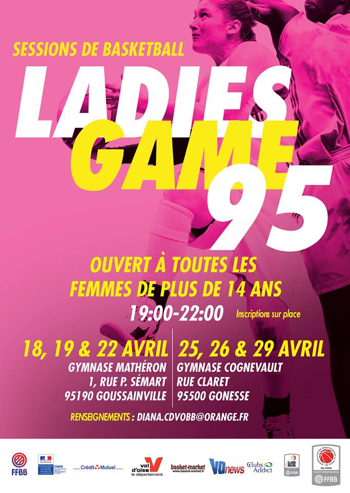 Le Ladies Game 95 de retour fin avril !