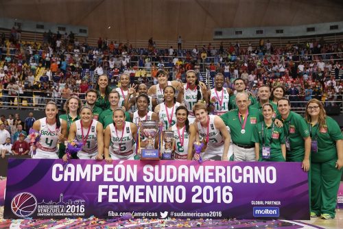Brésil vainqueur AMSUD 2016 FIBA