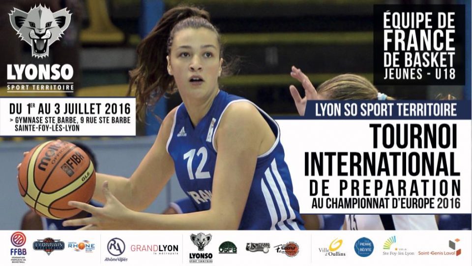 L’équipe de France U18 au tournoi LYONSO début juillet