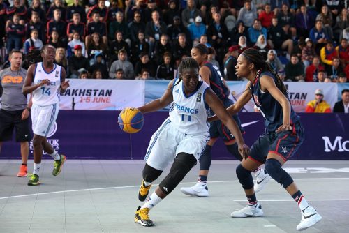 Mondial U18 3x3 2016_Astou GAYE (France) vs. Etats-Unis_FIBA
