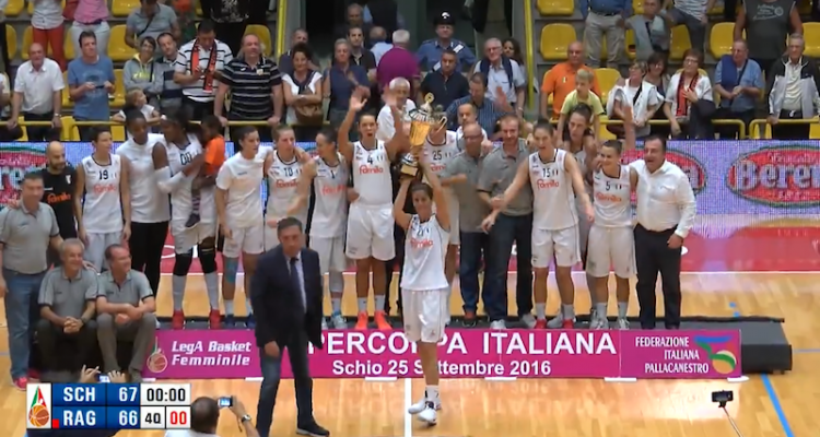 Schio remporte la Supercoupe d’Italie au buzzer !